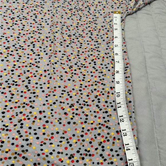 Loft Pajamas 2 Piece Set in Polka Dot Print Light Pebble Gray.  XXL - Picture 4 of 10